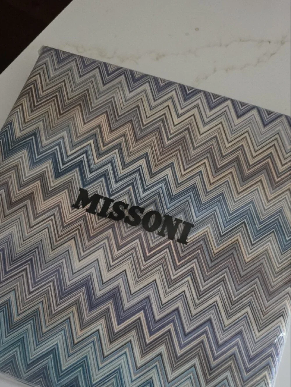 NWT Missoni Chevron John QUEEN Duvet  SET W/2 Shams. Made In ITALY. Never Opened